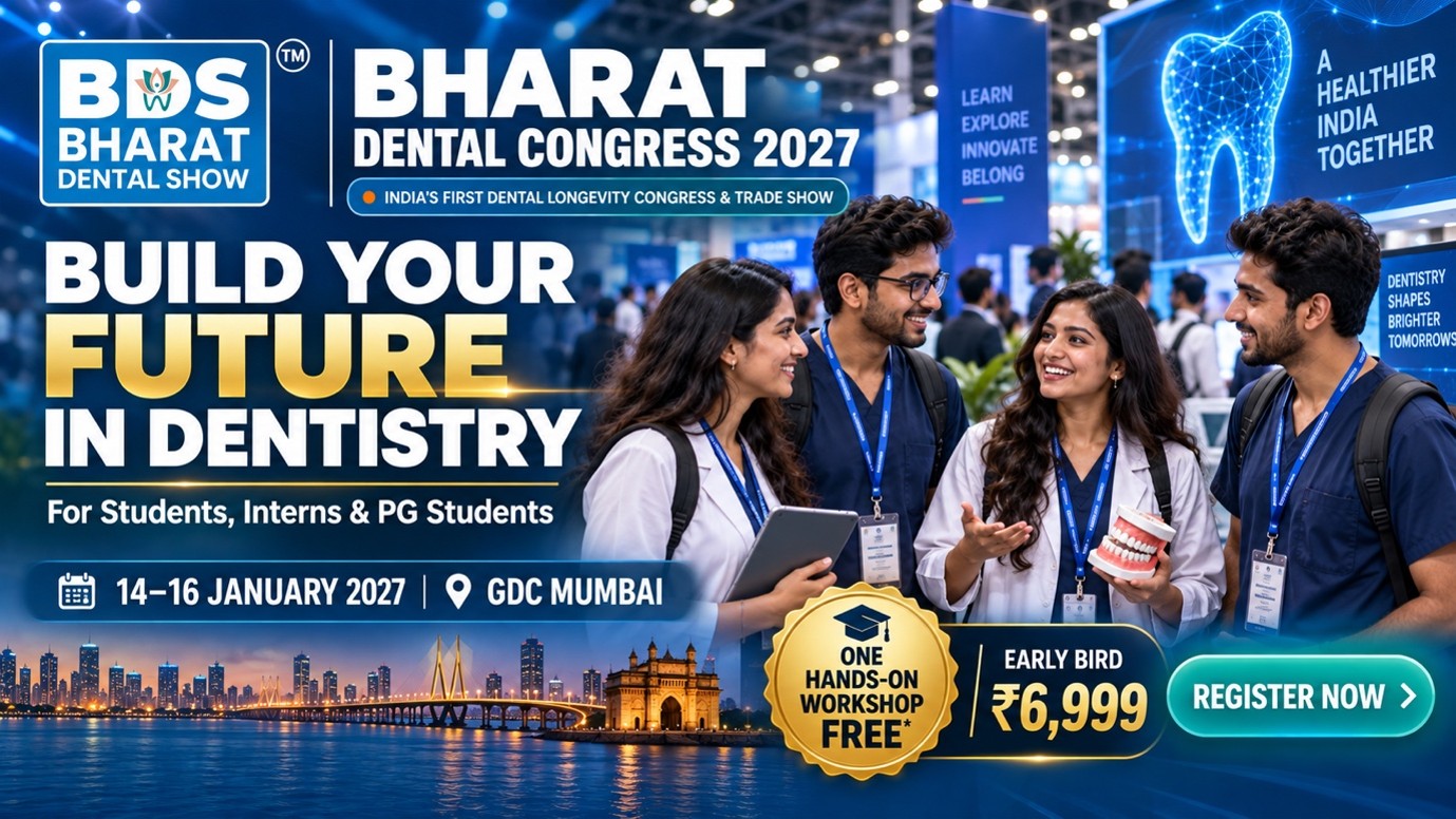 Bharat Dental Congress 2027 Mumbai | Student Registration
