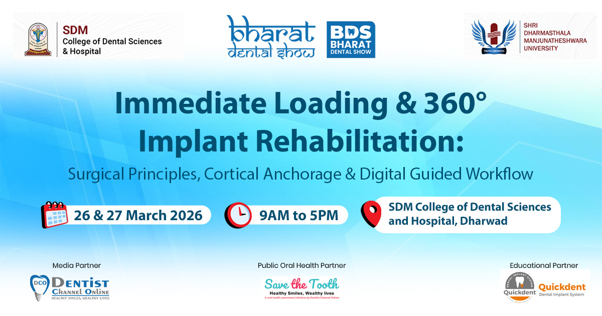 Immediate Loading & 360° Implant Rehabilitation: Surgical Principles, Cortical Anchorage & Digital Guided Workflow